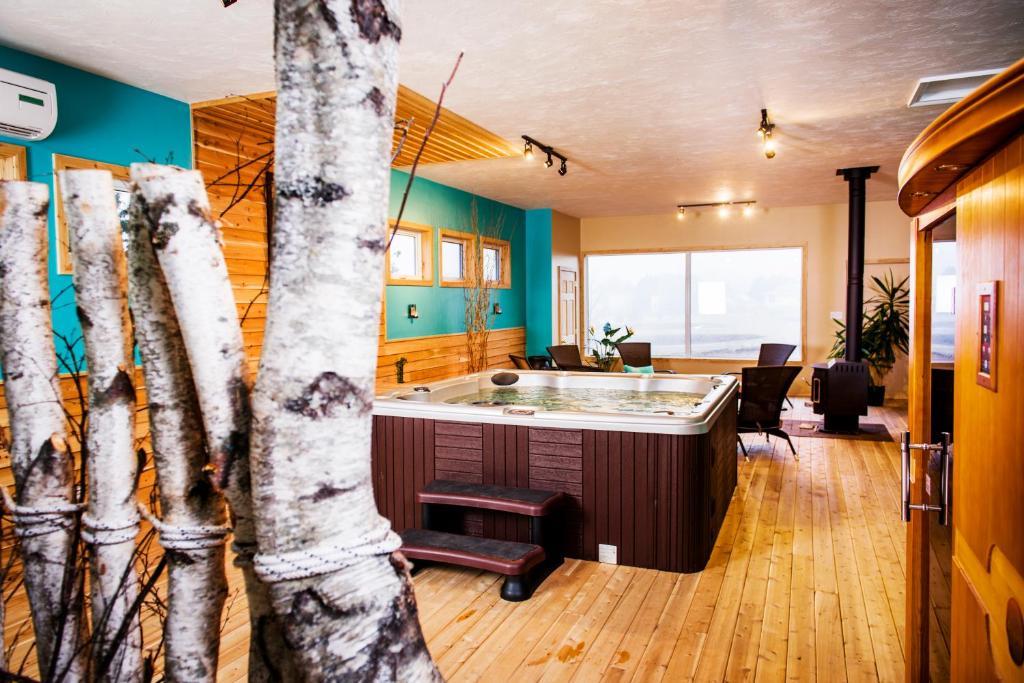 Village Scandinave Lodge & Spa 希迪亚克 外观 照片